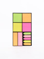 NOTAS ADHESIVAS SET VARIOS TAMAÑOS MULTICOLOR