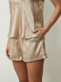 SHORT LUNIA DORADO