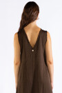 LARA LONG DRESS Coffee
