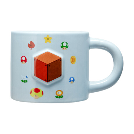 Taza Super Mario - Question Block Embossed Mug Taza Super Mario - Question Block Embossed Mug