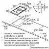 Anafe a gas dominó Bosch PRA3A6I10 30 cm Anafe a gas dominó Bosch PRA3A6I10 30 cm