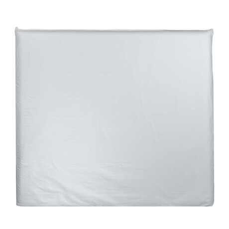 RESPALDO CON FUNDA QUEEN ALGODON BLANCO MAIA