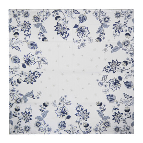 Mantel Atenas Dohler 78 x 78 cm 100% Algodón CHINTZ AZUL HAV 01