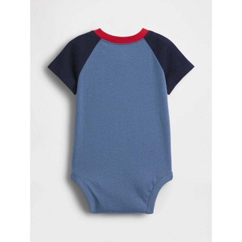 GRAPHIC JRSY SS FF SINGLE BS PLACKET SU26 BAINBRIDGE BLUE
