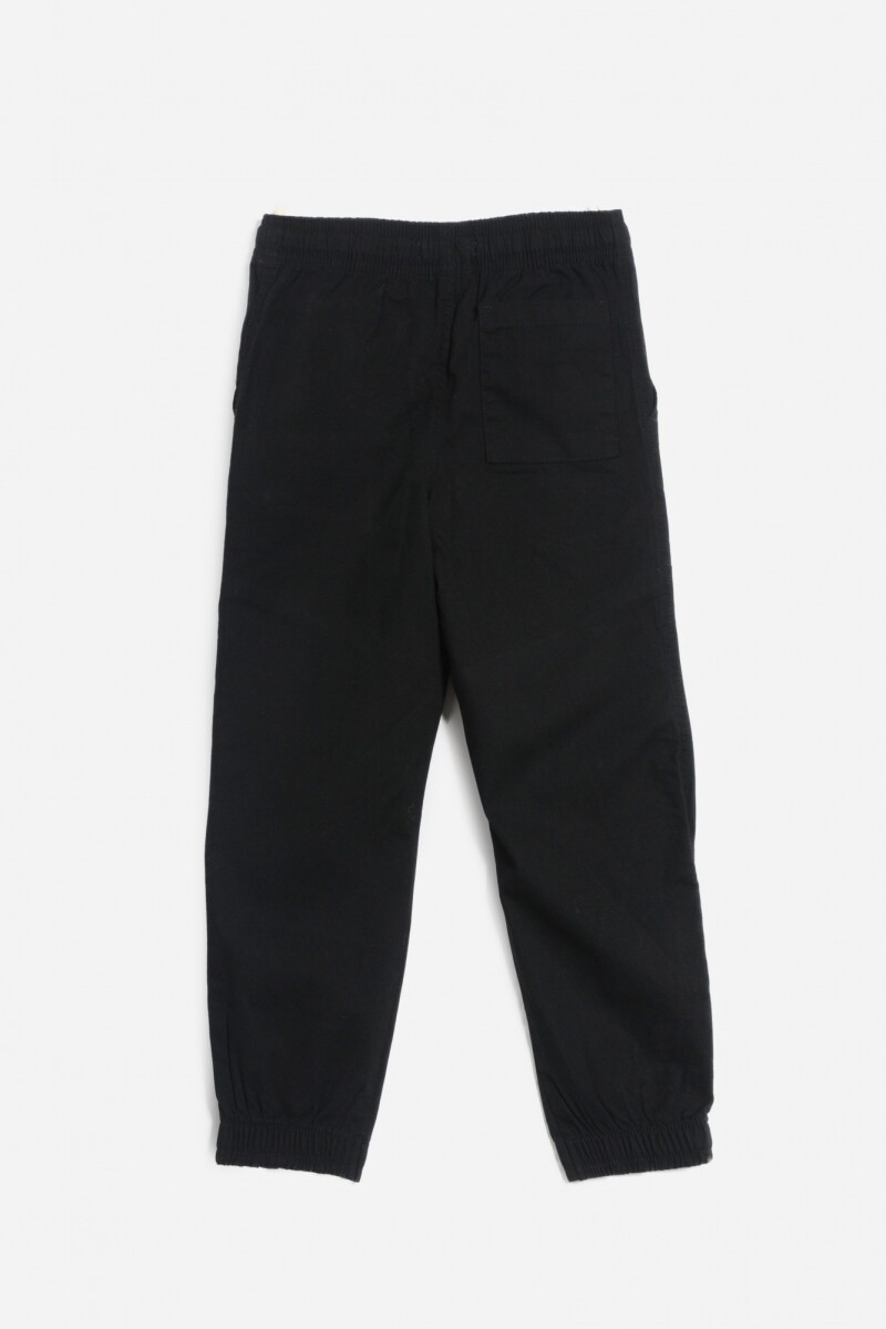 Jogger gabardina NEGRO