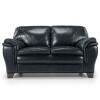 Sillón 100% Cuero - 2 Cuerpos - Monza Negro