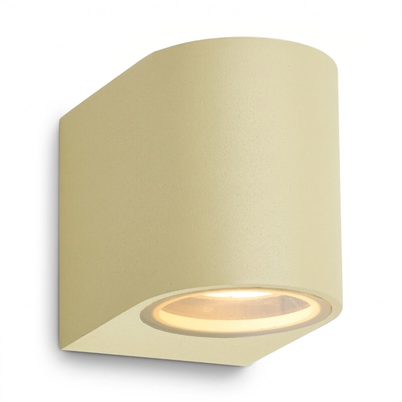 ARTEFACTO PARMA DECORATIVO PARA ADOSAR EN PARED UNIDIRECCIONAL PEQUEÑO Luminaria de Pared Parma Unidireccional Sand Brass