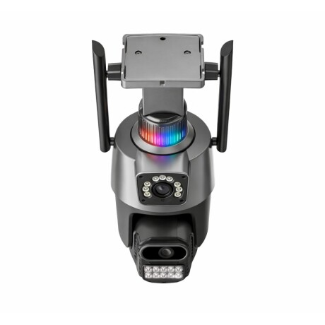 CÁMARA DE SEGURIDAD PARA EXTERIOR 8MP DE PANTALLA DUAL SEGUIMIENTO AUTOMÁTICO Y ALARMA DE LUZ POLICIAL CÁMARA DE SEGURIDAD PARA EXTERIOR 8MP DE PANTALLA DUAL SEGUIMIENTO AUTOMÁTICO Y ALARMA DE LUZ POLICIAL