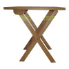 Mesa Ratona Plegable en Madera Mesa Ratona Plegable en Madera