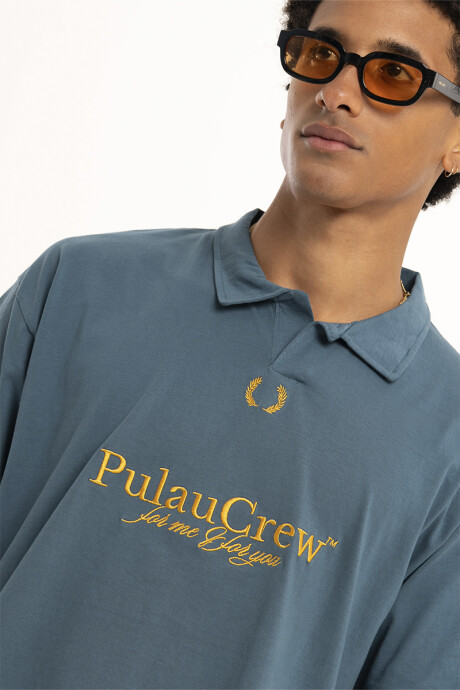 Remera Pulau Scuffi Azul