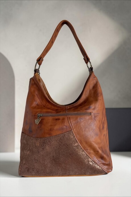 Cartera ISEA Marrón Combinada Jaspeado Cartera ISEA Marrón Combinada Jaspeado