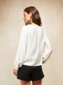 BLUSA CALINA OFF WHITE