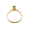 Anillo Solitario-Oro Bajo-Piedra zirconia-AN8076 conpiedra