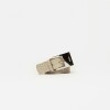 Cinturon Cozumel en cuero croco shine Taupe