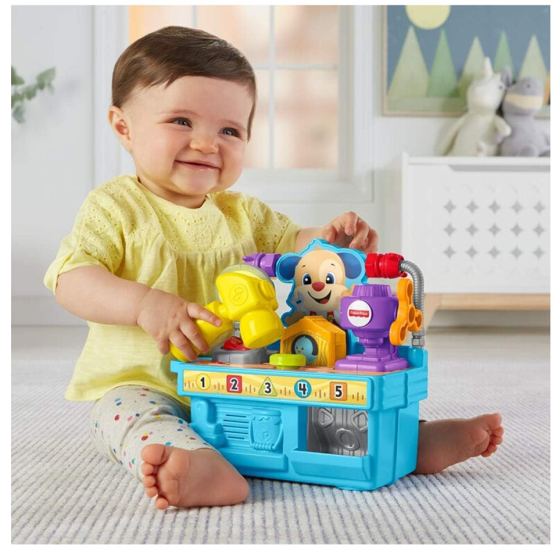 Banco de actividades de aprendizaje herramientas Fisher Price Banco de actividades de aprendizaje herramientas Fisher Price