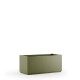 MACETA RECTANGULAR ETHICA 80 CM VERDE OLIVA MACETA RECTANGULAR ETHICA 80 CM VERDE OLIVA