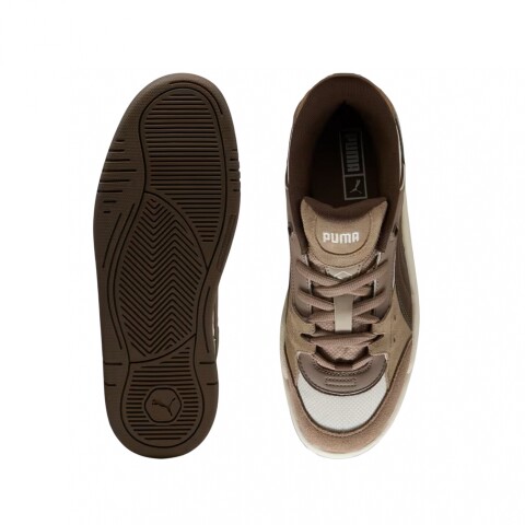 Championes Puma 180 Beige & Brown