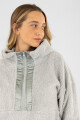 Sweater sherpa Gris