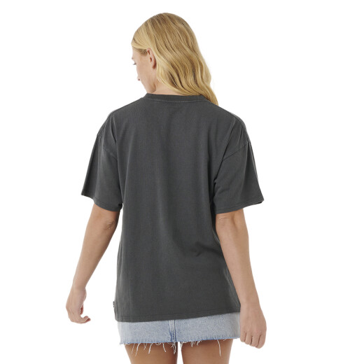 Remera Rip Curl Varsity Sports Heritage Tee - Negro Remera Rip Curl Varsity Sports Heritage Tee - Negro