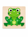 PUZZLE DE ENCASTRE RANA VERDE