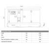 GENERADOR 27 KVA CABINADO VCP-DP/KF ATS INTEGRADO GENERADOR 27 KVA CABINADO VCP-DP/KF ATS INTEGRADO
