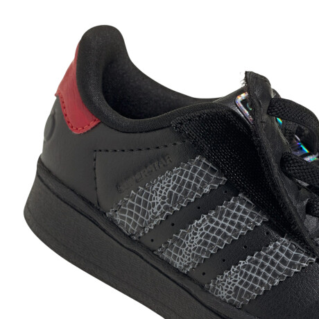 Championes adidas Superstar Con Luces Led De Niño Black