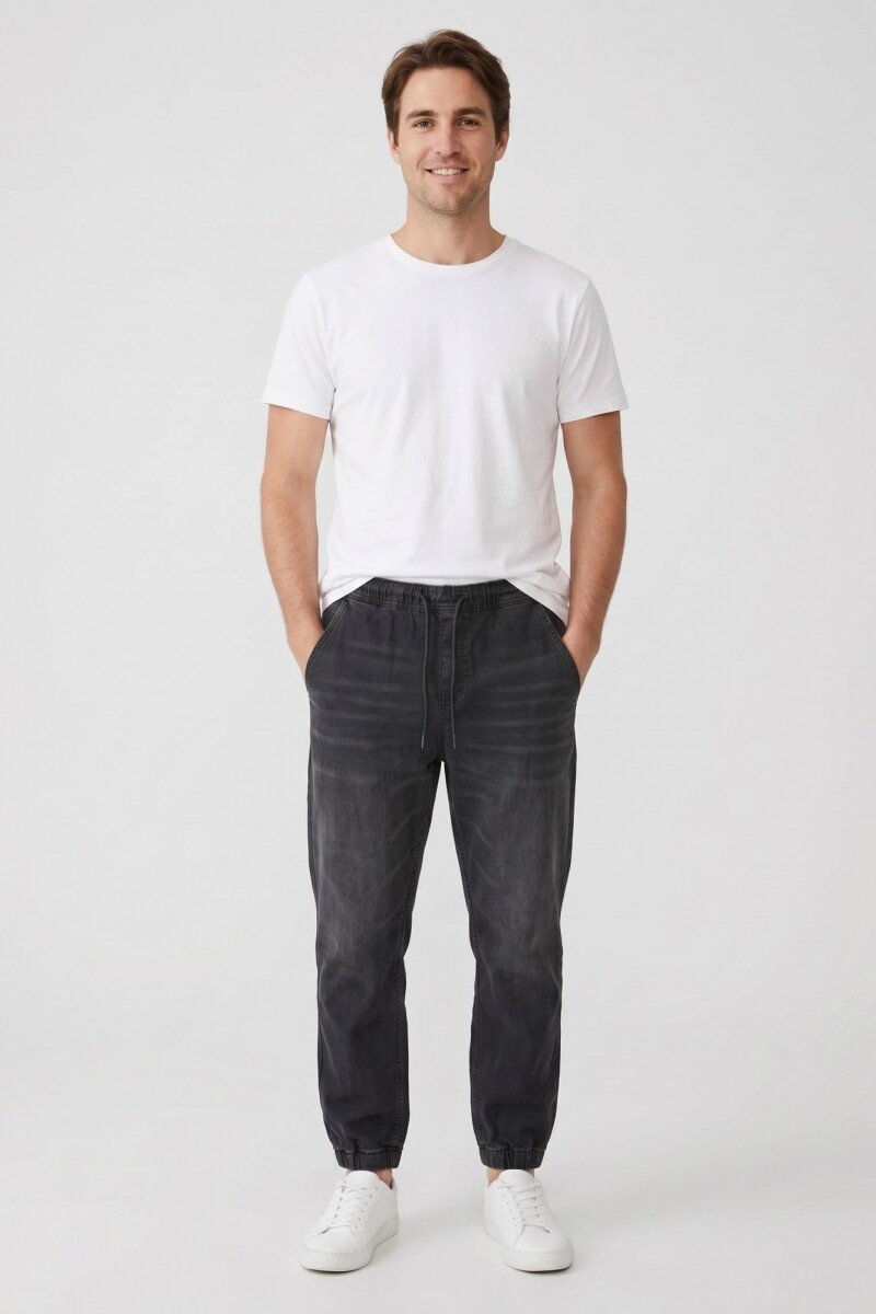 Pantalon jogger gastado GRIS