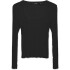 VMCECILIE LS U-NECK PULLOVER GA BLACK
