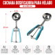 Cuchara para Helado 6x23cm INOX