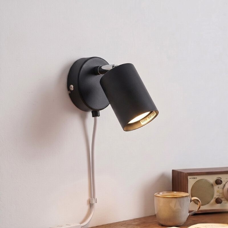 ARTEFACTO BOLD DE ADOSAR ORIENTABLE Luminaria de Pared Bold Negro