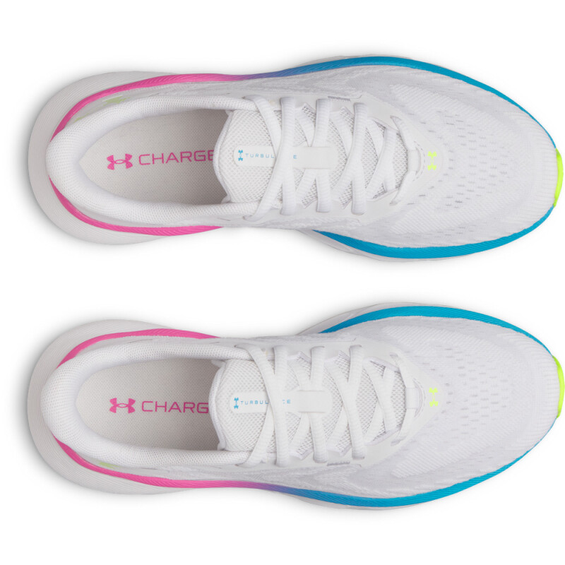 UA W Turbulence 3-PNK WHT-101