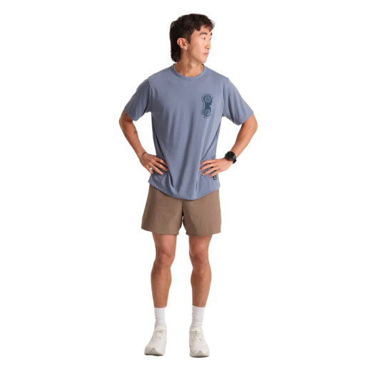 Remera Roark Mathis Active - Azul Remera Roark Mathis Active - Azul