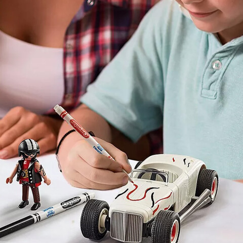 Auto Hot Rod para Pintar Playmobil 20 Piezas U