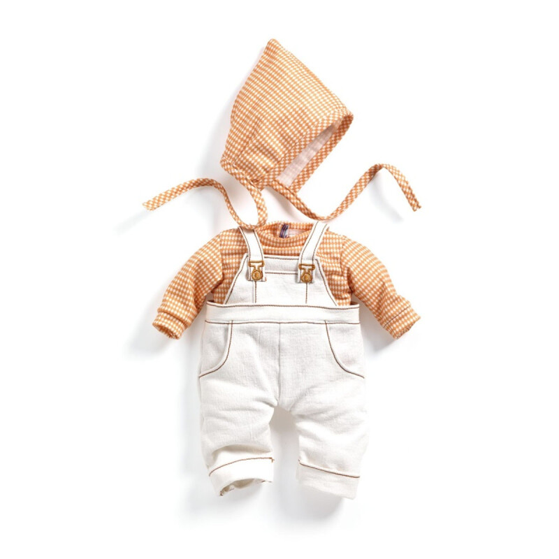 Ropa de muñeca Pomea Cannelle Enterito Djeco Ropa de muñeca Pomea Cannelle Enterito Djeco