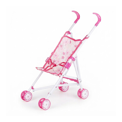Cochecito Para Muñecas Plegable con 4 Ruedas U
