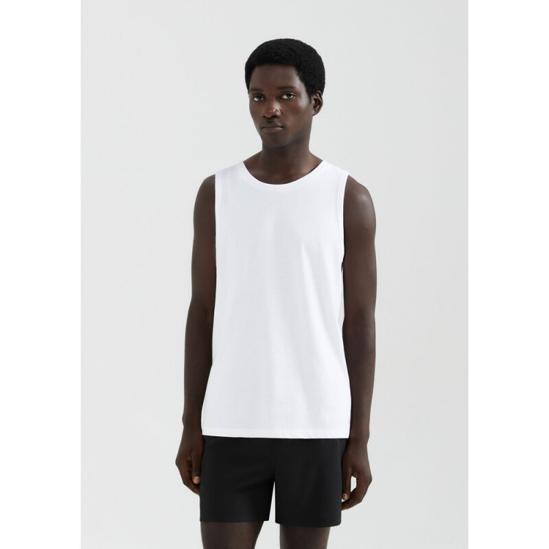 CAMISETA REGATA MASC BRANCO