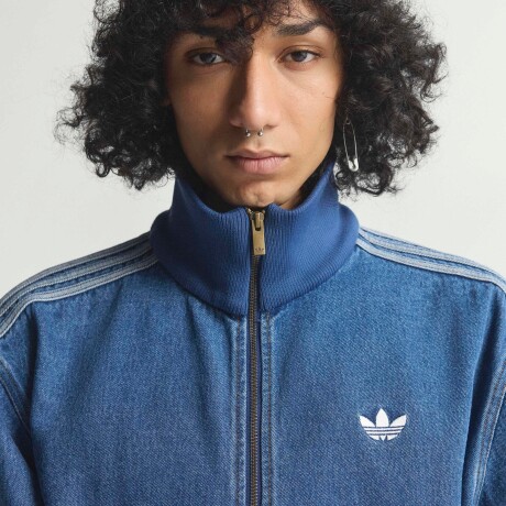 Campera adidas Adicolor Firebird Denim Blue
