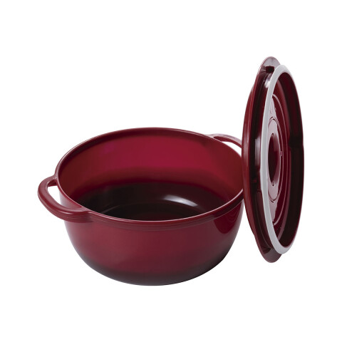 Pote Supremo Microondas Redondo 950 ml ROJO