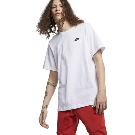 REMERA NIKE CLUB White