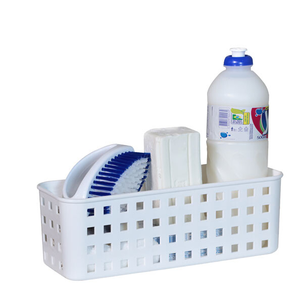 ORGANIZADOR QUADRATTA 27X11X8 CMS BLANCO BLANCO