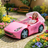 Auto Deportivo Descapotable Con Muñeca Novia Auto Deportivo Descapotable Con Muñeca Novia