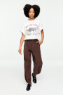 REMERA ANIMAL PRINT Blanco