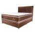 Sommier Paraná Elegante 160x200 cm Marrón (Base + Colchón + Cabecera) Sommier Paraná Elegante 160x200 cm Marrón (Base + Colchón + Cabecera)