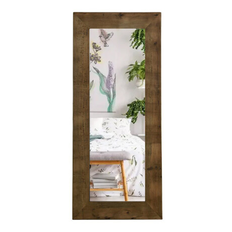 ESPEJO DE PIE MARCO EN MADERA MACIZA - LÍNEA RÚSTICA ESPEJO DE PIE MARCO EN MADERA MACIZA - LÍNEA RÚSTICA