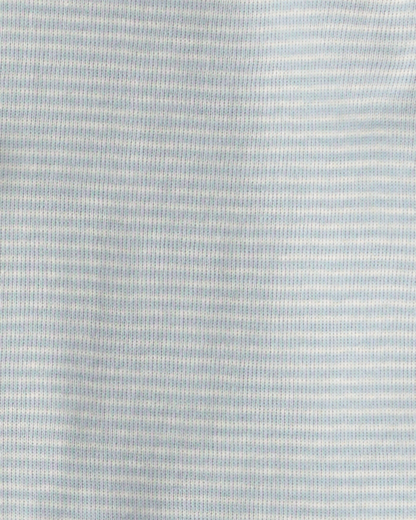 Set tres piezas de algodón, pantalón y bodies, azul y crema, diseño ballenas Sin color