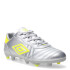 Championes de Fútbol 11 Infantiles Umbro Touch HG Plateado - Amarillo Fluor