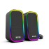 Parlante Gamer Pc Marvo Sg-285 2.0 Luz Rgb PARLANTE MARVO SG-285 RGB GAMING NEGRO