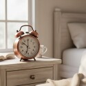 Reloj Despertador Doble Campana Bronce Reloj Despertador Doble Campana Bronce