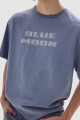T-shirt Moon Blue
