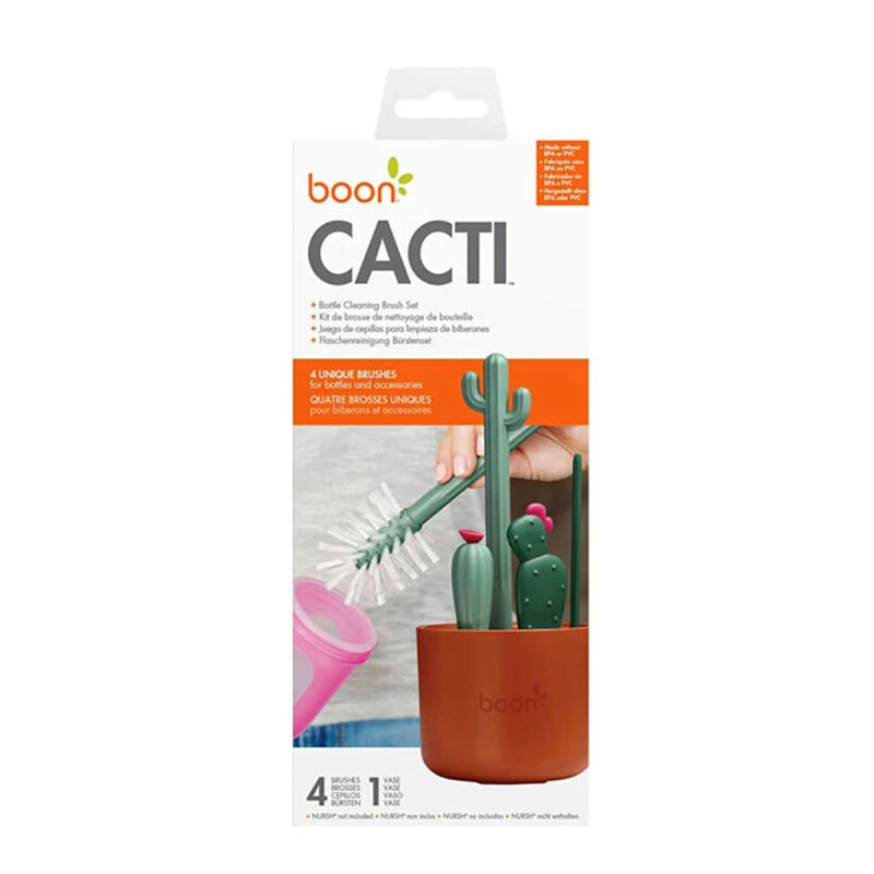 Cepillos para limpieza de memas biberones boon Cacti Cepillos para limpieza de memas biberones boon Cacti